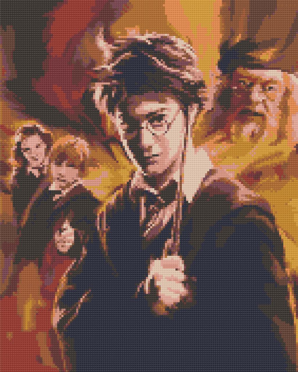 Алмазна мозаїка/вишивка Гаррі Поттер 40*50 см Орігамі OD 3100, фото 1