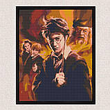 Алмазна мозаїка/вишивка Гаррі Поттер 40*50 см Орігамі OD 3100, фото 6