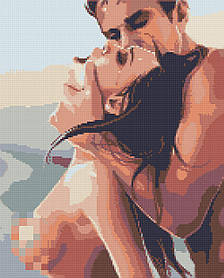 Алмазна мозаїка/вишивка 18+ Яскрава ніч 40*50 см Орігамі OD 3321