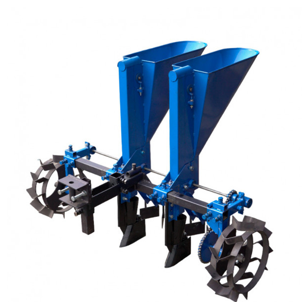 Дворядна часникосаджалка (з ложками діаметром 34 мм)