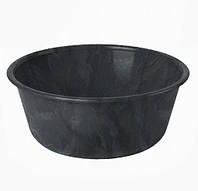 Таз, 8 L будівельний підсилений, чорний