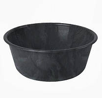 Таз, 8 L будівельний підсилений, чорний