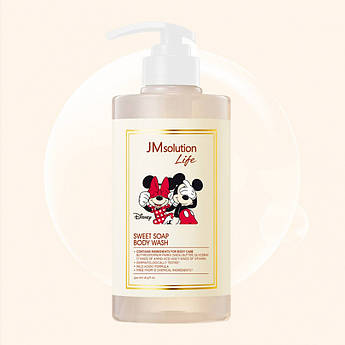 Гель для душу з ароматом мускусу та маку JMSolution Life Disney Sweet Soap 500 мл