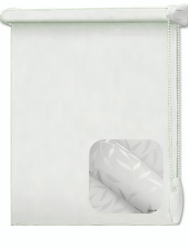 Тканинні ролети Batik White, фото 1