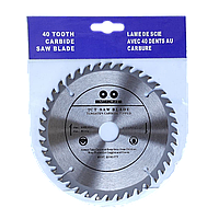 Диск пильний, 150x22 мм, 40T, з напайками, "Inter-craft"