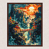 Картина за номерами Японський ранковий пейзаж 40*50 см Орігамі LW 3465, фото 9