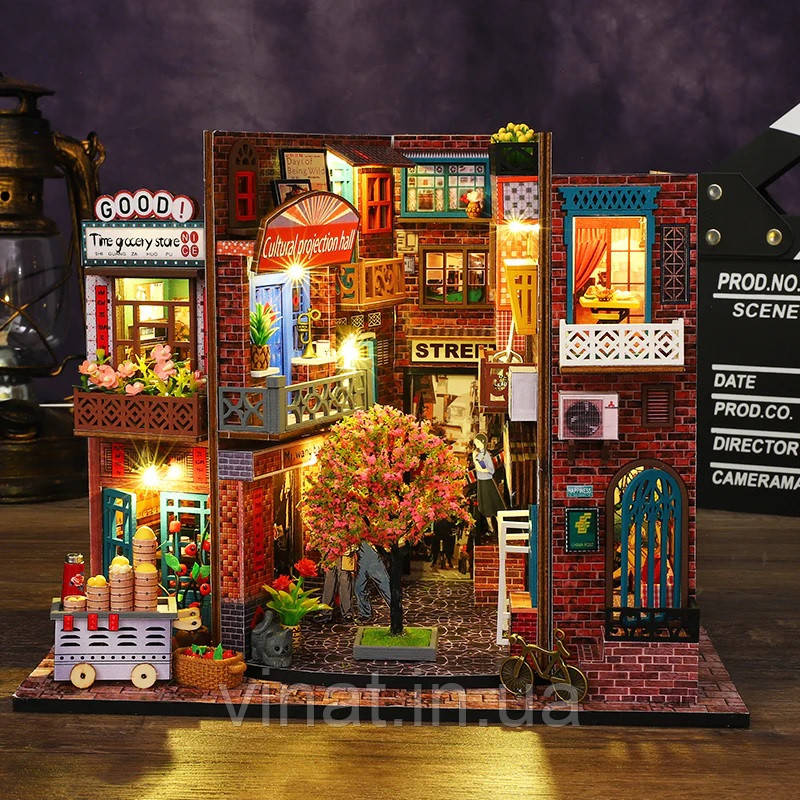 Румбокс Відбиток часу Інтер'єрний конструктор Inprint of Times DIY Miniature Dollhouse Kit ES-010