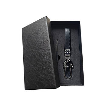 Брелок для автомобільних ключів Daewoo, м'яка шкіра.