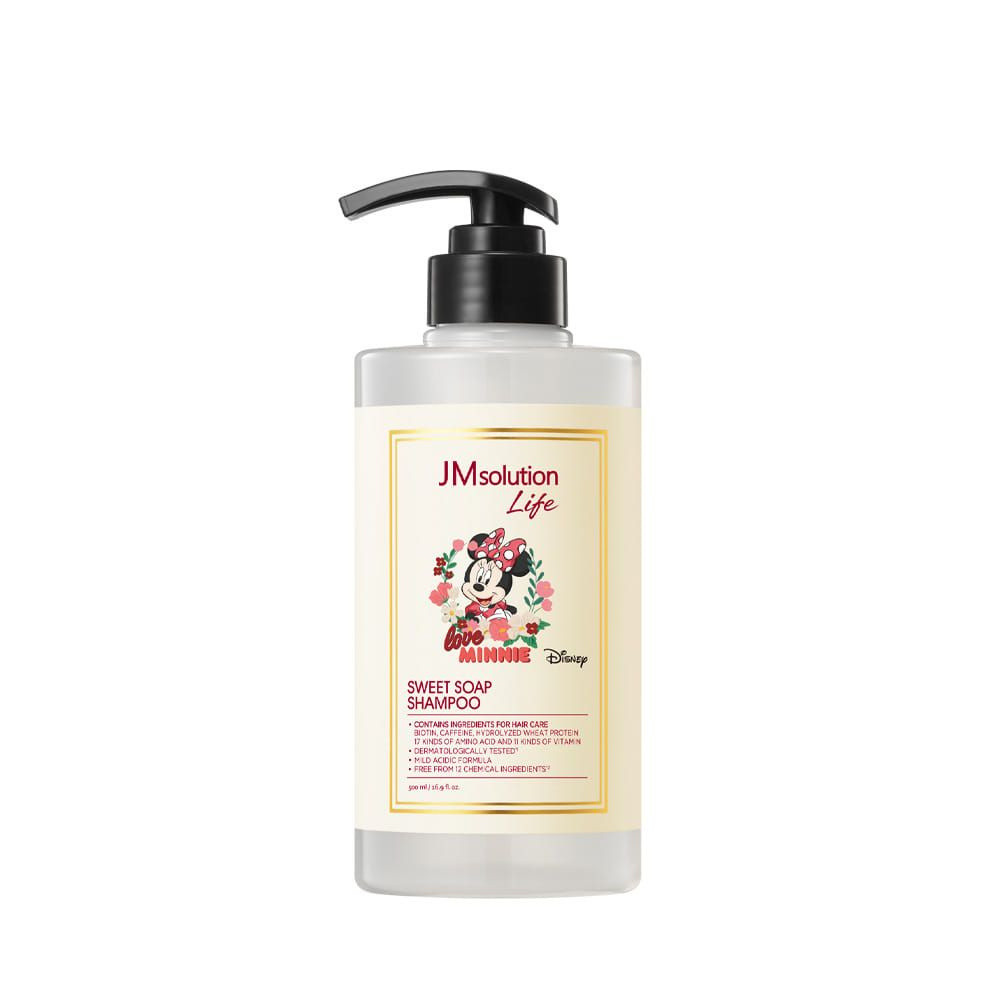 Шампунь для волосся з ароматом мускусу та маку JMsolution Life Sweet Soap Shampoo 500 мл