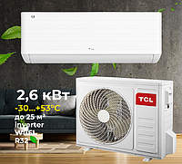 Кондиціонер TCL TAC-09CHSD/TPG31I3AHB Heat Pump Inverter R32 WI-FI, 2,61 кВт, площа до 30 кв.м, від -30°C