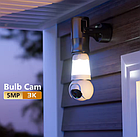 WiFi камера лампочка IMOU Bulb Cam 5MP, PTZ IPC-S6DP-5M0WEB-E27, фото 3