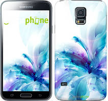 Чехол на Samsung Galaxy S5 Duos SM G900FD цветок "2265c-62"