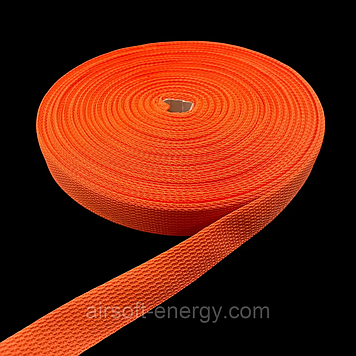 Оздобна стрічка для ева-килимків 30 мм колір апельсин котушка 50 м