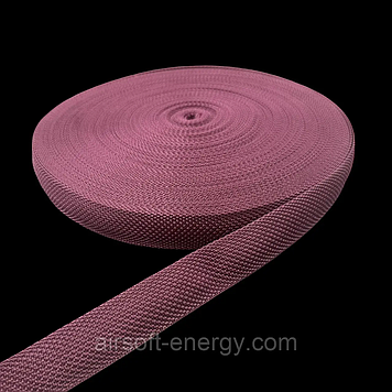 Оздобна стрічка для ева-килимків 30 мм колір марсала котушка 50 м