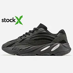 Кросівки 0014 Адідас Yeezy Boost 700 v2 Black 36 топ якість чоловічі унісекс