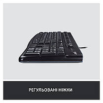 Клавіатура Logitech K120 for Business Ukr USB, фото 6