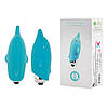 Вібратор для клітора Блакитний Дельфін кліторний вібромасажер XYZ Pocket Vibe Dolphin, фото 6