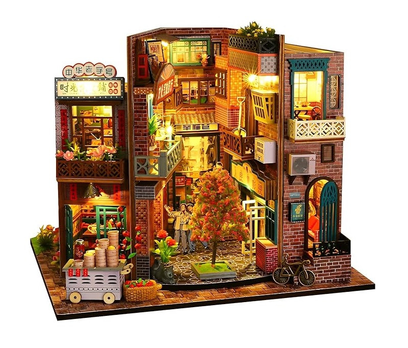 Румбокс Відбиток часу Інтер'єрний конструктор Inprint of Times DIY Miniature Dollhouse Kit ES-010