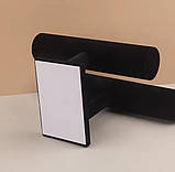 Підставка двоярусна оксамитова для браслетів і годин, фото 3