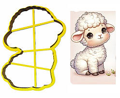 Пластикова вирубка "Вівця №9"