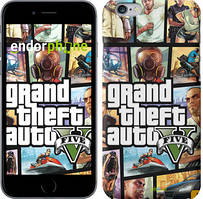 Чехол на iPhone 6 GTA 5. Collage "630c-45"