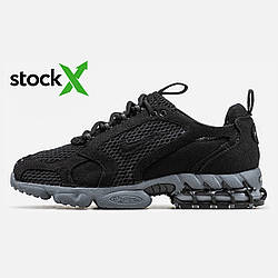 Кросівки 0815 Stussy x Найк Nike Air Zoom Black 36 топ якість чоловічі унісекс