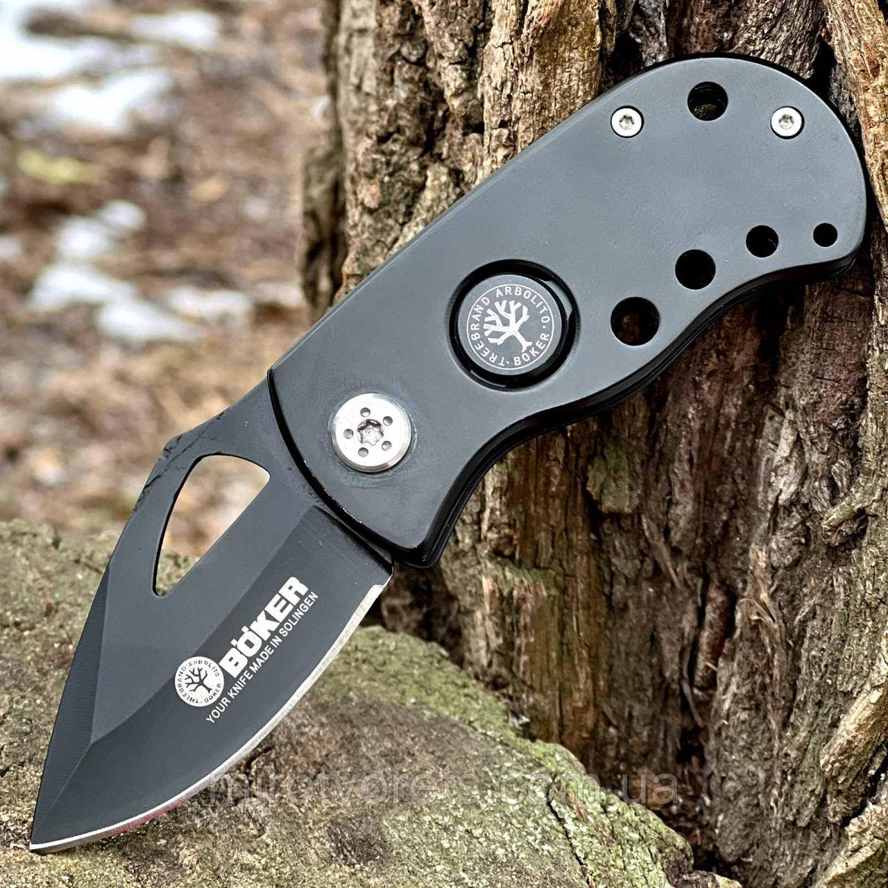 УЦІНКА. Ніж складанний Boker Plus Bull mini, чорний, фото 1