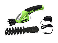 Акумуляторні ножиці-кущоріз 2 в 1 | Для трави та кущів | 3,6 В, 120 мм