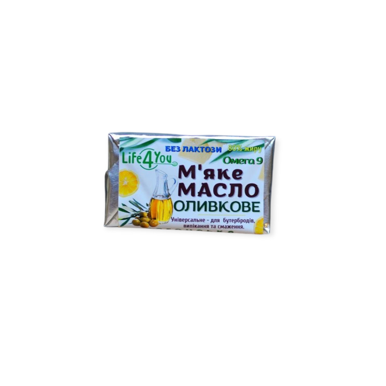 Масло веганське оливкове ,100г, Life4You