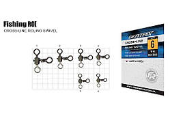 Вертлюг No4 10 шт./пач.707-20-04 ТМ FISHING ROI
