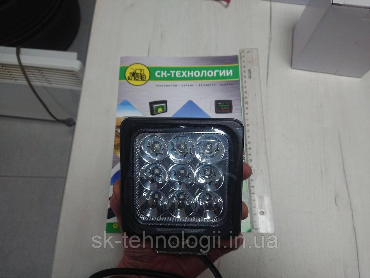 Фара (синє світло) для штанги обприскувача JOHN DEERE, CASE, HAGIE та ін (Cametet), фото 1