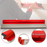 Професійний шпатель для механізованої шпаклівки Profter SU 100 red (100 см лезо 0.3+0.5 мм) алюмінієва ручка, фото 10