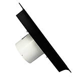 Вентилятор прихованого монтажу під гіпсокартонову стелю Shadow line з таймером і зворотнім клапаном 200х200 мм, фото 6