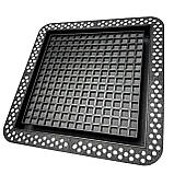 Вентилятор прихованого монтажу під гіпсокартонову стелю Shadow line з таймером і зворотнім клапаном 200х200 мм, фото 4