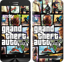 Чехол на Asus Zenfone Go ZC500TG GTA 5. Collage "630c-160"