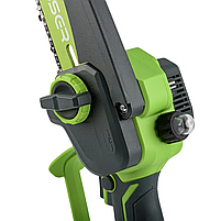 Акумуляторна ланцюгова ручна пила GRASSER GCS602 (2.0 Аг х1, зарядний пристрій), фото 4