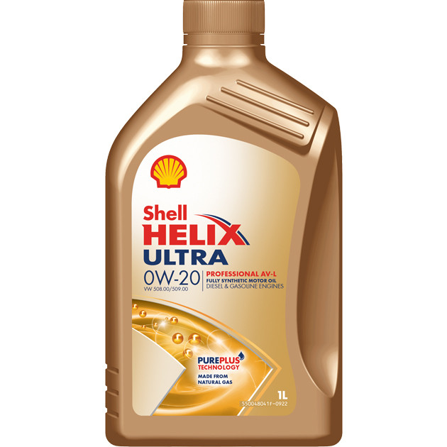 Моторна олива Shell Helix Ultra Professional AV-L 0W-20, 1 л