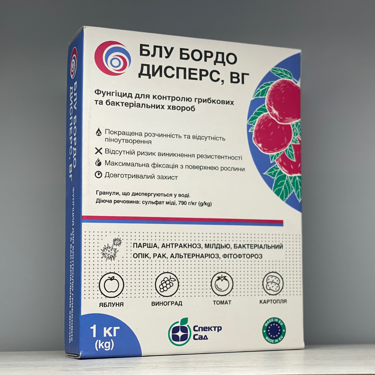 Фунгіцид Блу Бордо Дисперс 1 кг Спектр Сад