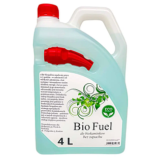 Біопаливо BioFuel без запаху 4 л з лійкою