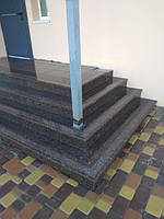 Гранітні сходи з токівського родовища з однією термодоріжкою