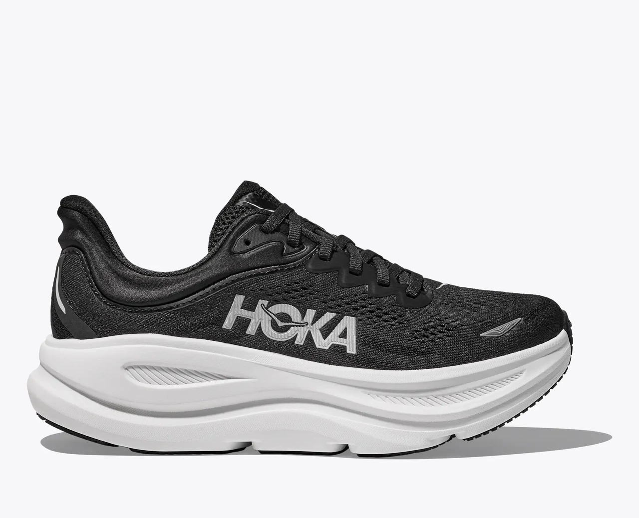 Кросівки для бігу чоловічі Hoka Bondi 9 1162011 Black / white