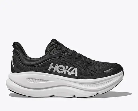 Кросівки для бігу чоловічі Hoka Bondi 9 1162011 Black / white, фото 1