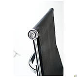 Крісло офісне Slim Net хром сітка чорного кольору, фото 8