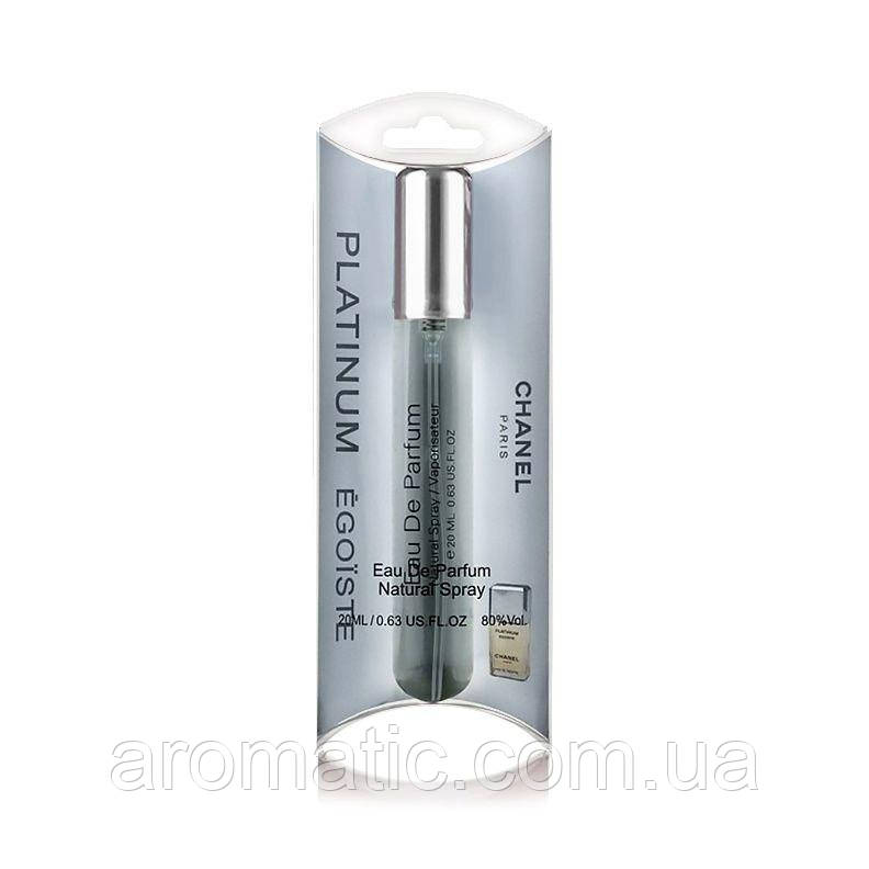 Парфум чоловічий Chanel Egoiste Platinum 20 мл