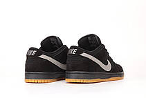 Чоловічі кросівки Найк Nike Dunk Low Pro SB Fog Black White Gum BQ6817-010, фото 5
