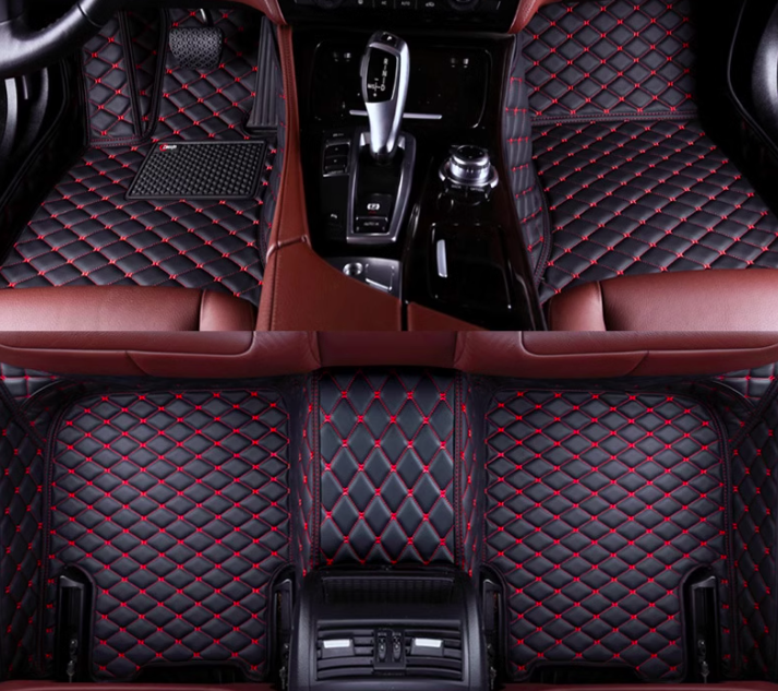 3D килимки для Lexus NX 200 200 200t 300h AZ10 2014 — 2021 шкіряні з високими бортиками