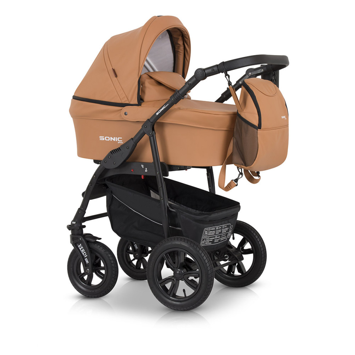 Коляска 3 в 1 Verdi Sonic Plus 9023-VSP-20, 20, оранжевий