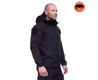 Куртка-Soft Shell Spartan police line - Black
