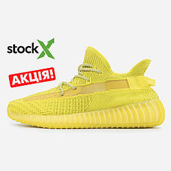 Кросівки 0011 Адідас Yeezy Boost 350 V2 Yellow топ якість чоловічі унісекс