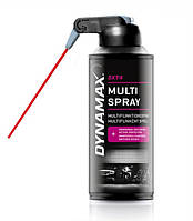 Мастило багатофункціональне проникаюче аерозоль DYNAMAX DXT4 MULTISPRAY (WD-40) 400 мл 610112